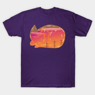 Golden Hour KitTea T-Shirt